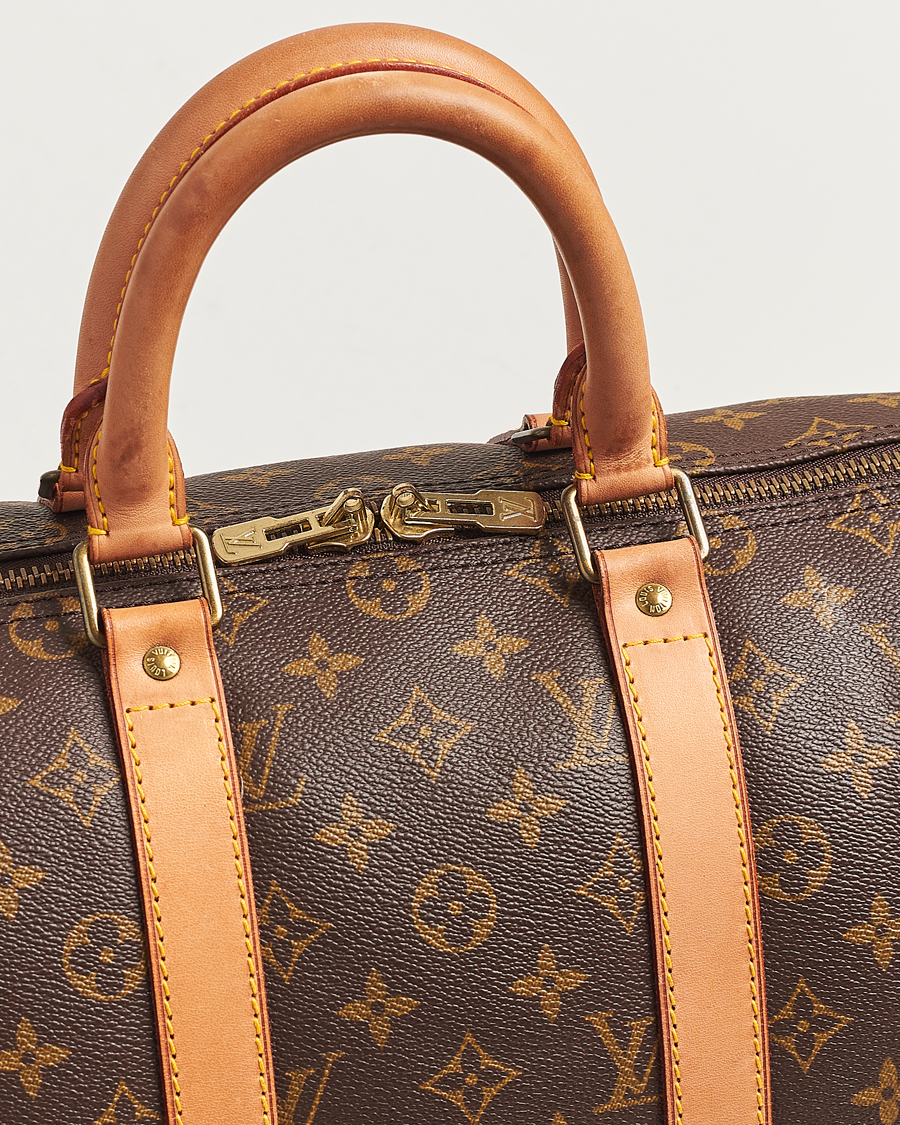 Homme | Louis Vuitton Pre-Owned Keepall 45 Bag Monogram | Louis Vuitton Pre-Owned | Keepall 45 Bag Monogram