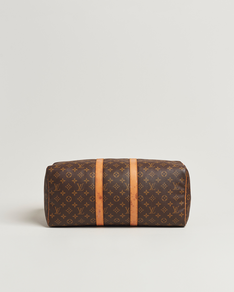 Homme | Louis Vuitton Pre-Owned Keepall 45 Bag Monogram | Louis Vuitton Pre-Owned | Keepall 45 Bag Monogram