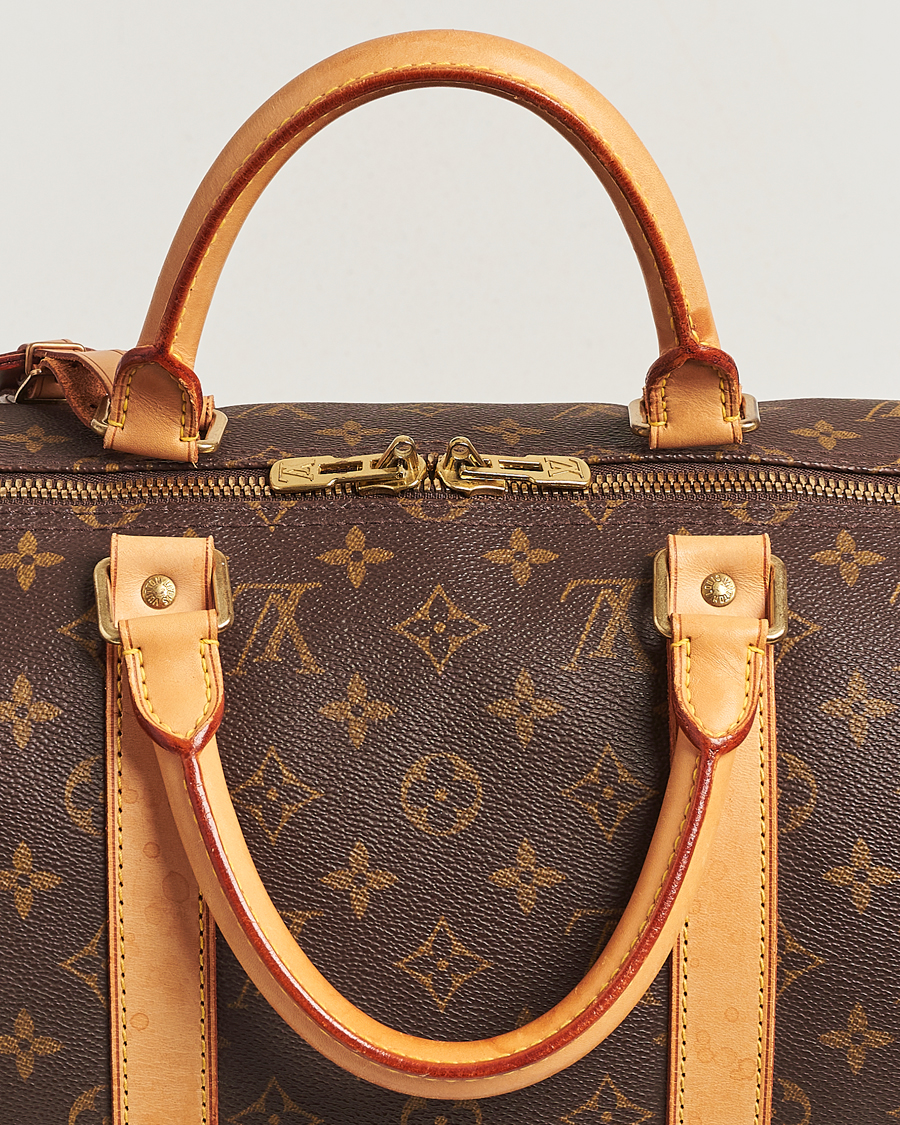 Homme | Louis Vuitton Pre-Owned Keepall 50 Bag Monogram | Louis Vuitton Pre-Owned | Keepall 50 Bag Monogram