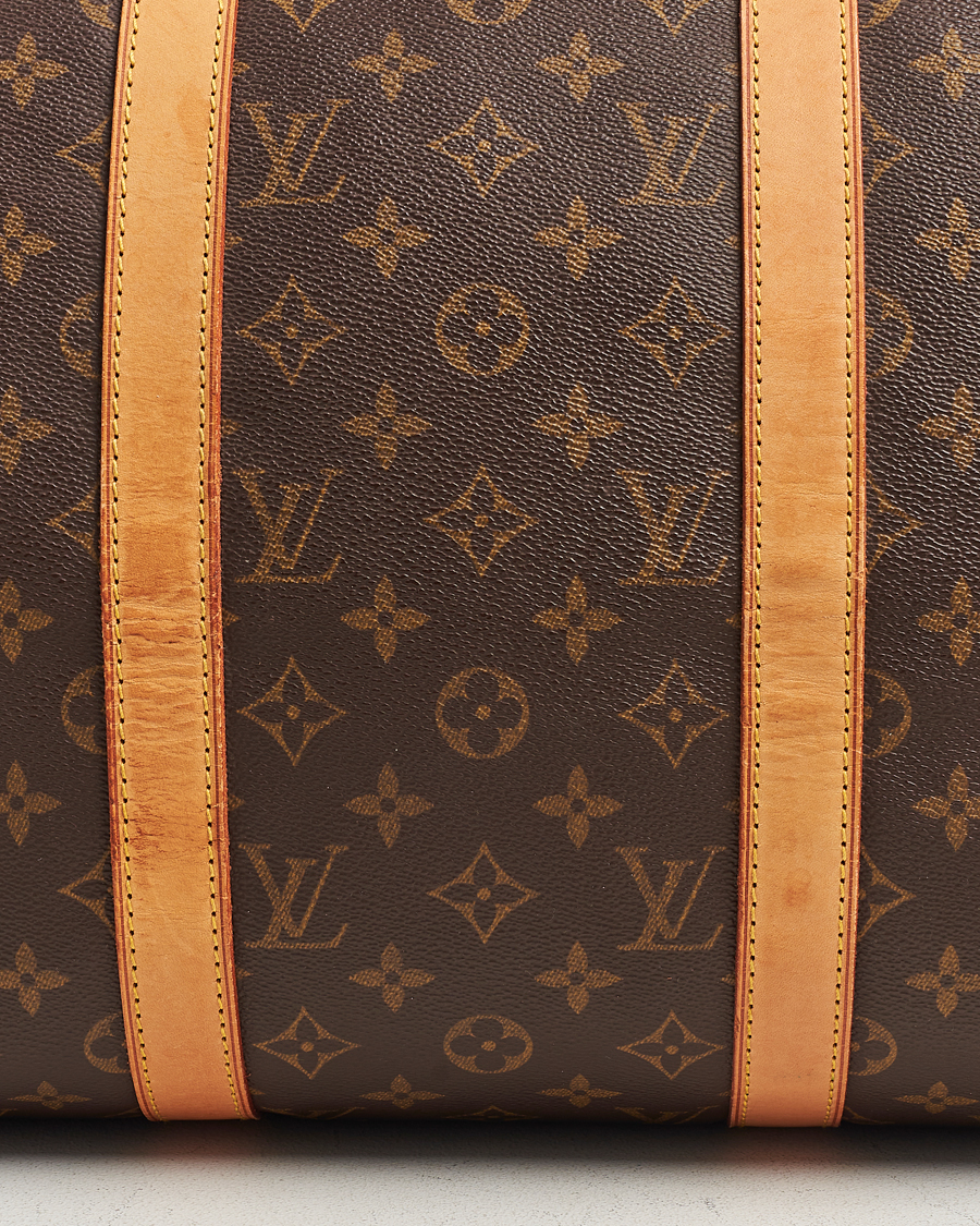 Homme | Louis Vuitton Pre-Owned Keepall 50 Bag Monogram | Louis Vuitton Pre-Owned | Keepall 50 Bag Monogram