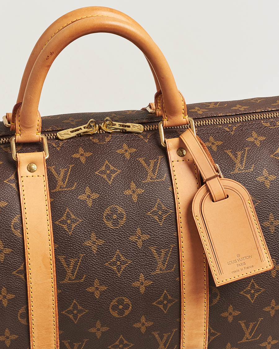 Homme | Louis Vuitton Pre-Owned Keepall 50 Bag Monogram | Louis Vuitton Pre-Owned | Keepall 50 Bag Monogram
