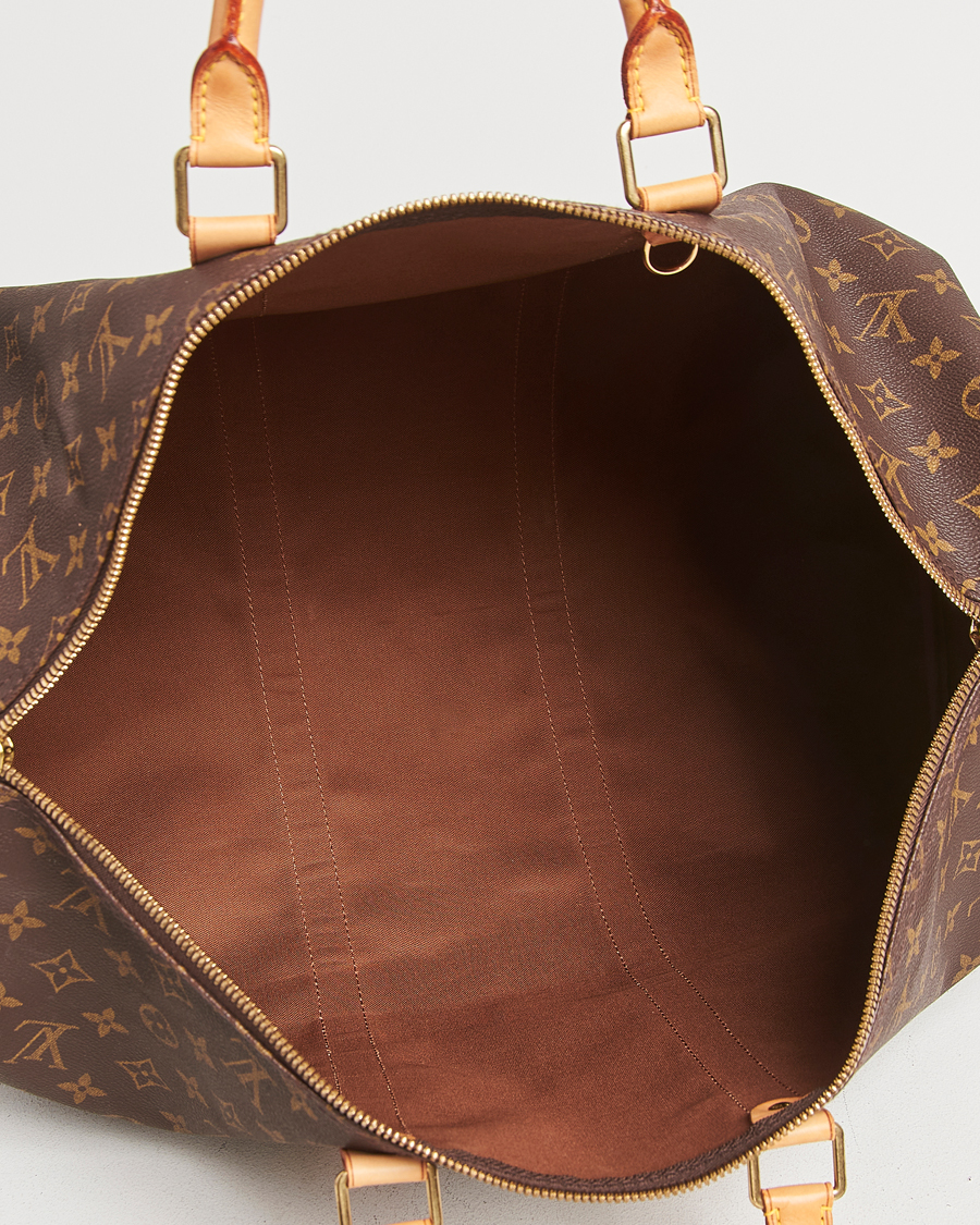 Homme | Louis Vuitton Pre-Owned Keepall 50 Bag Monogram | Louis Vuitton Pre-Owned | Keepall 50 Bag Monogram