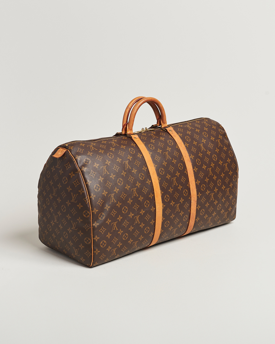 Homme | Louis Vuitton Pre-Owned Keepall 60 Monogram | Louis Vuitton Pre-Owned | Keepall 60 Monogram