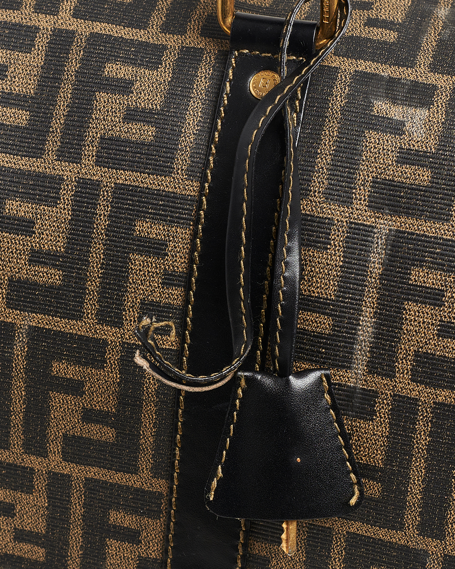 Homme | Fendi Pre-Owned Boston Duffle Bag Zucca Pattern | Fendi Pre-Owned | Boston Duffle Bag Zucca Pattern