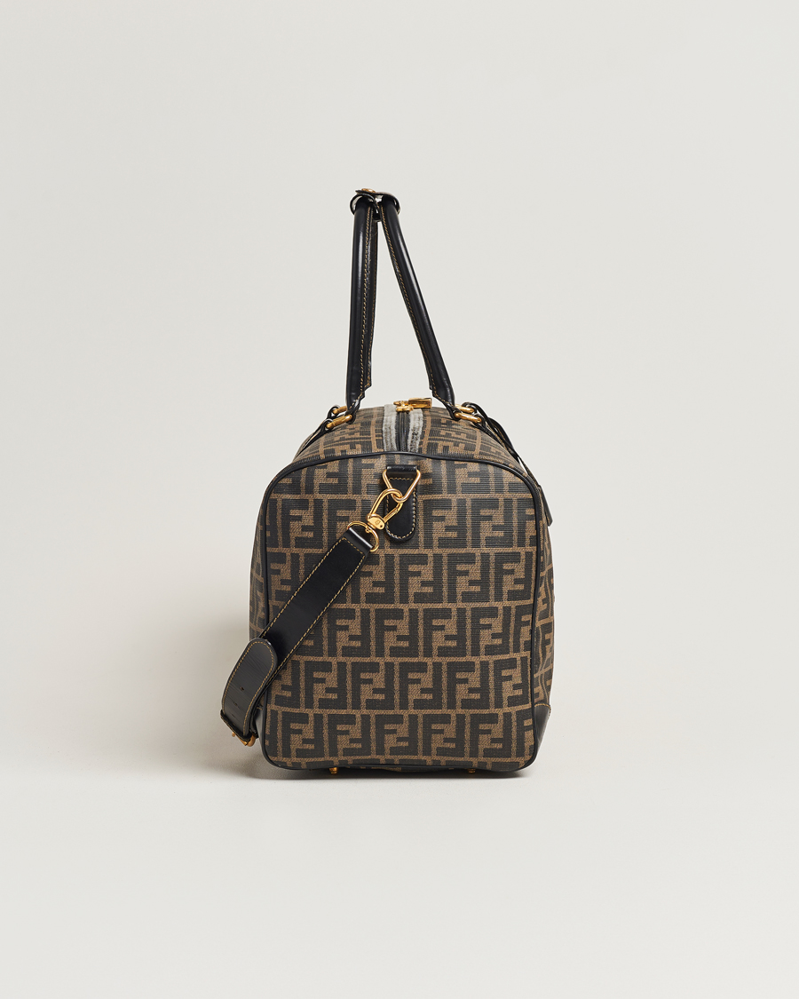 Homme | Fendi Pre-Owned Boston Duffle Bag Zucca Pattern | Fendi Pre-Owned | Boston Duffle Bag Zucca Pattern