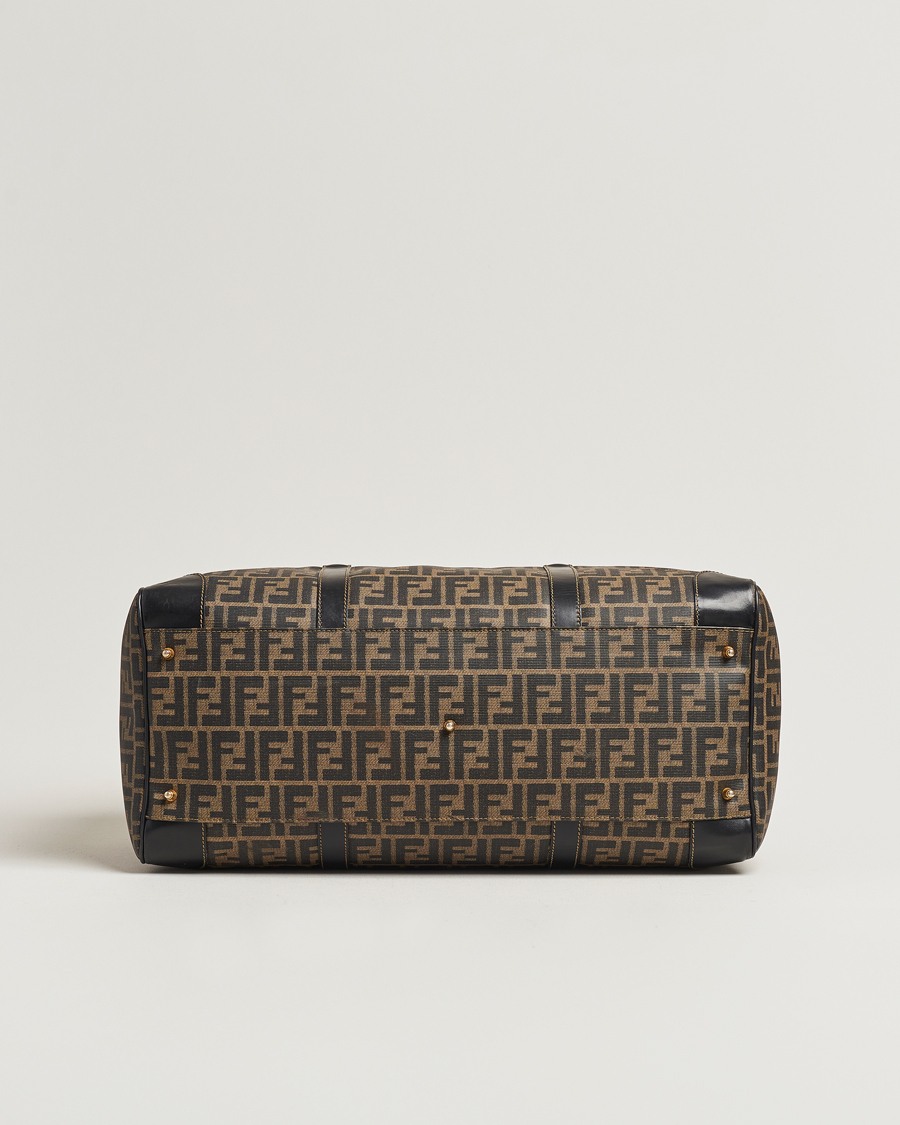 Homme | Fendi Pre-Owned Boston Duffle Bag Zucca Pattern | Fendi Pre-Owned | Boston Duffle Bag Zucca Pattern