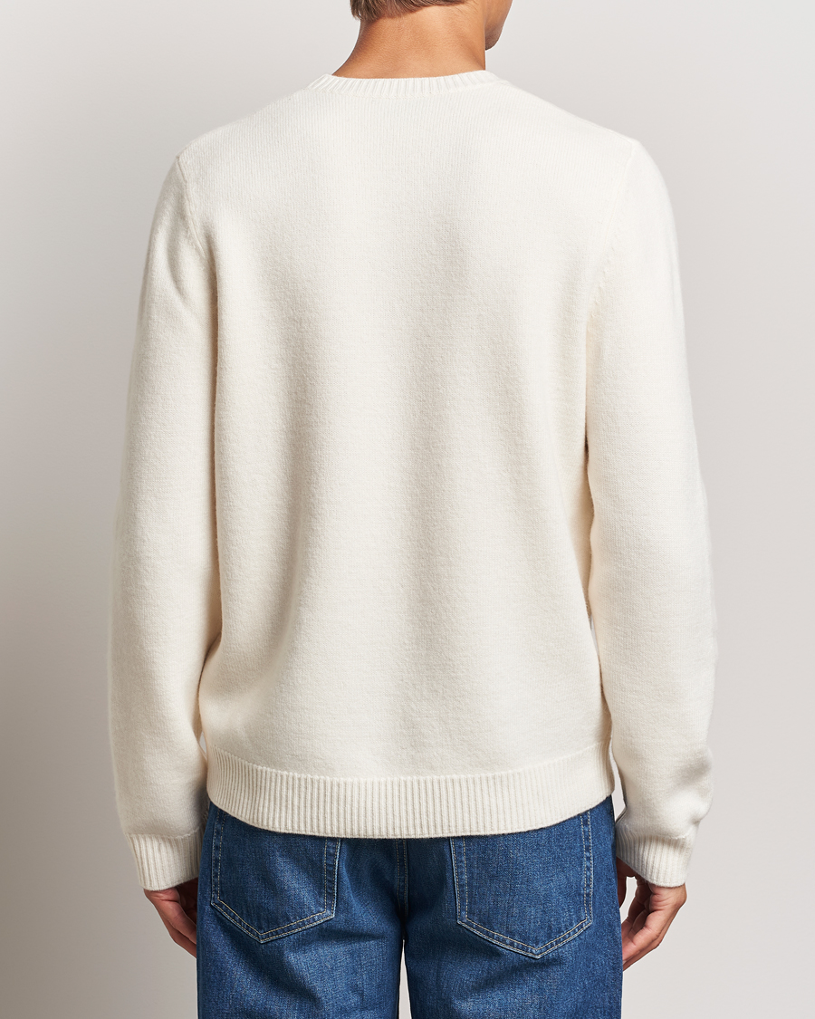 Homme | Pulls Et Tricots | A.P.C. | Edward Merino Wool Sweater Ecru