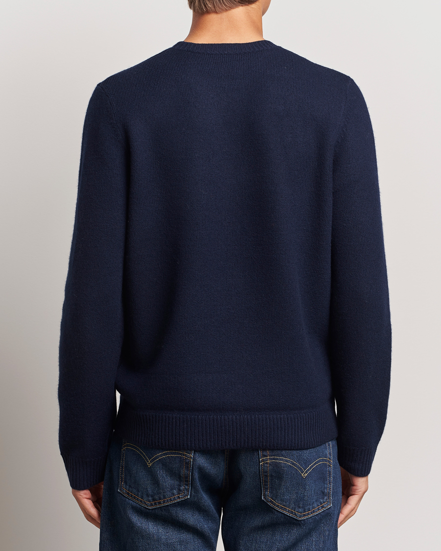 Heren | Truien | A.P.C. | Edward Merino Wool Sweater Dark Navy
