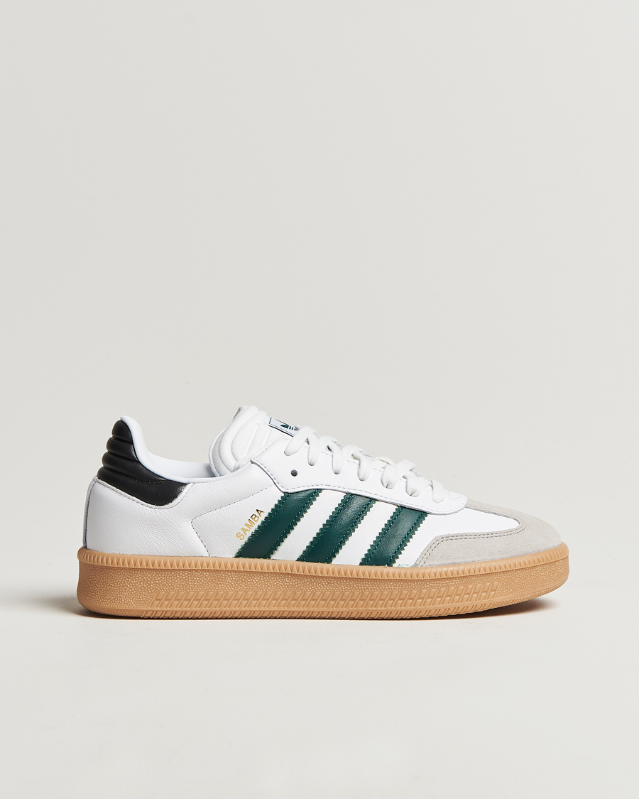 Homme | adidas Originals Samba XLG Sneaker White/Green | adidas Originals | Samba XLG Sneaker White/Green