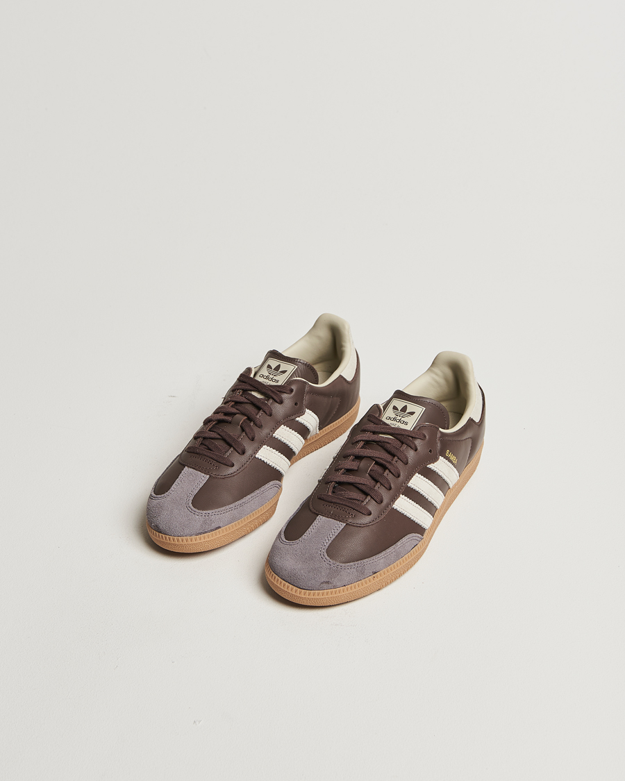 Homme | Baskets | adidas Originals | Samba OG Sneaker Dark Brown/Beige