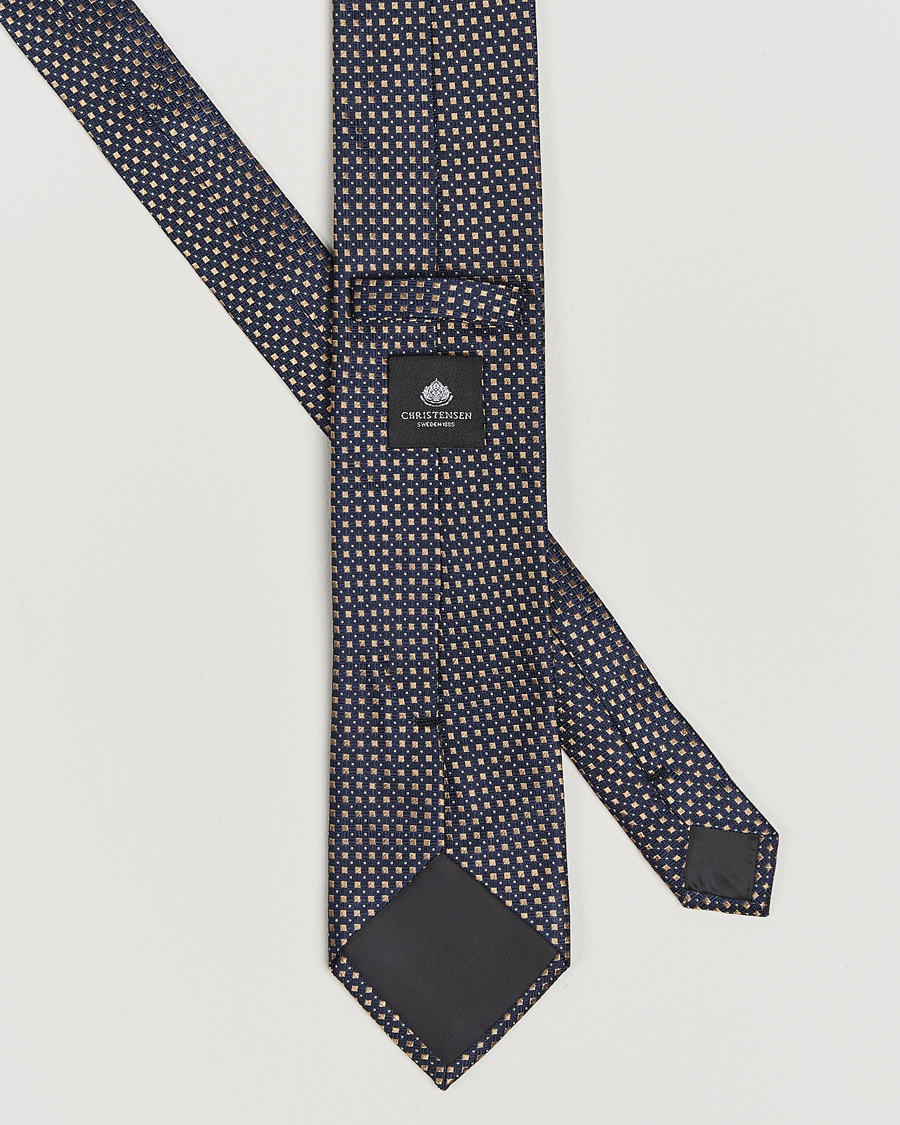 Heren | Amanda Christensen Box Set Silk 8 cm Tie And Pocket Square Brown | Amanda Christensen | Box Set Silk 8 cm Tie And Pocket Square Brown