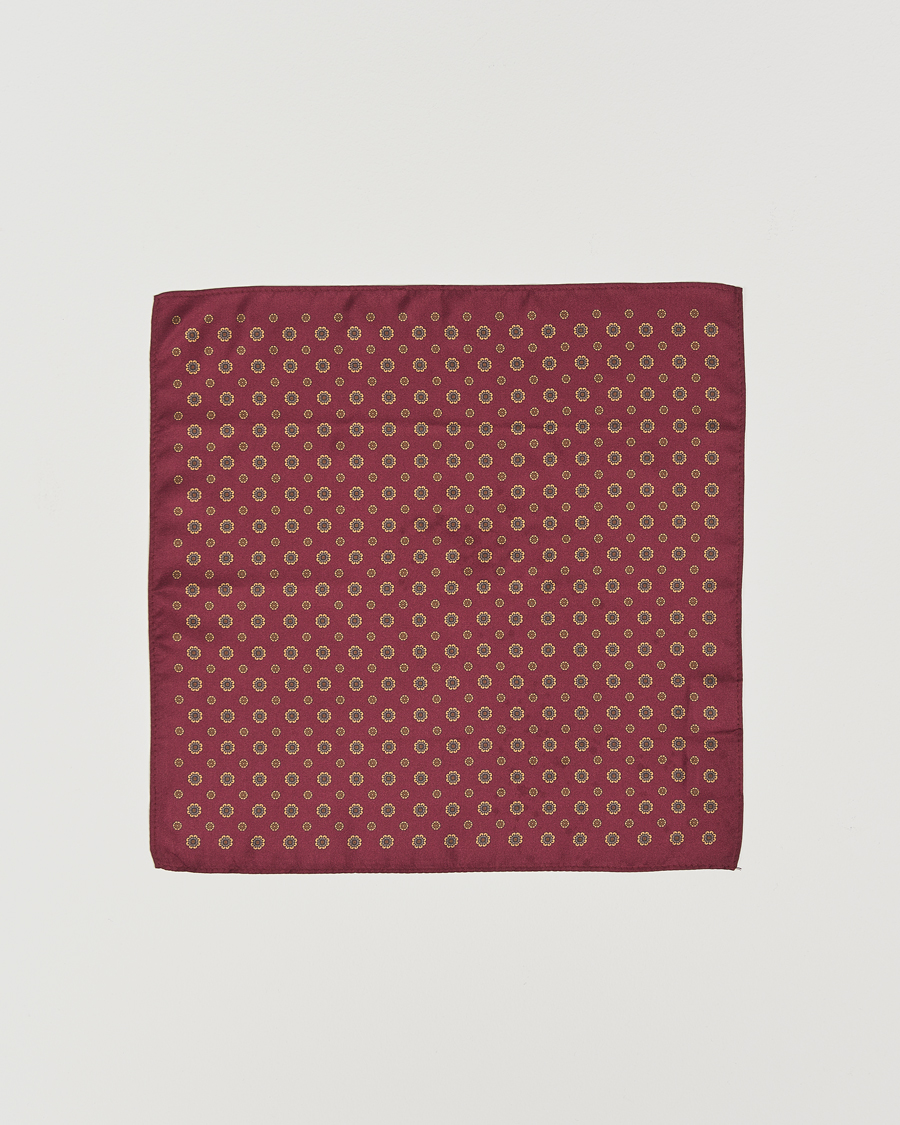 Homme | Amanda Christensen Box Set Silk 8 cm Tie And Pocket Square Bordeaux | Amanda Christensen | Box Set Silk 8 cm Tie And Pocket Square Bordeaux