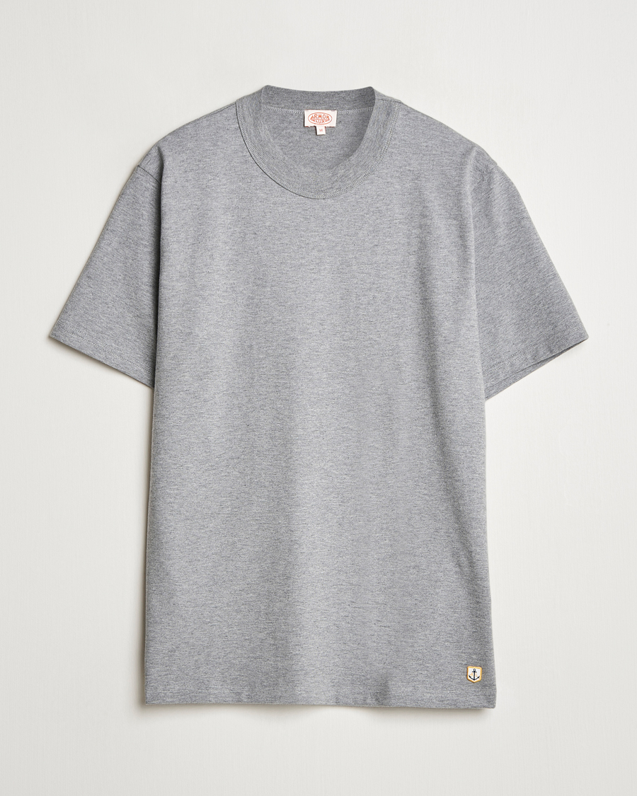 Heren | T-shirts | Armor-lux | Héritage Callac T-Shirt Misty Grey