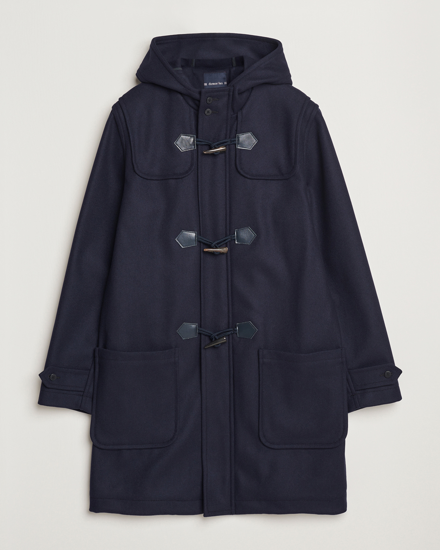 Heren | Jassen | Armor-lux | Quimper Duffle Coat Navy