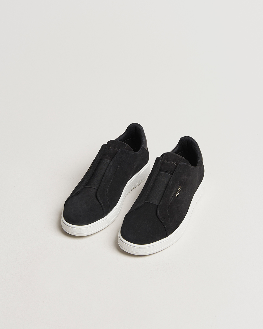 Homme | Axel Arigato Dice Laceless Suede Sneaker Black | Axel Arigato | Dice Laceless Suede Sneaker Black