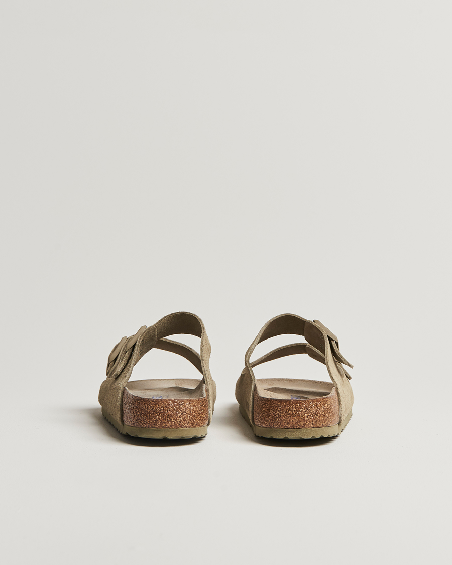 Heren | BIRKENSTOCK Arizona Soft Footbed Faded Khaki Suede | BIRKENSTOCK | Arizona Soft Footbed Faded Khaki Suede