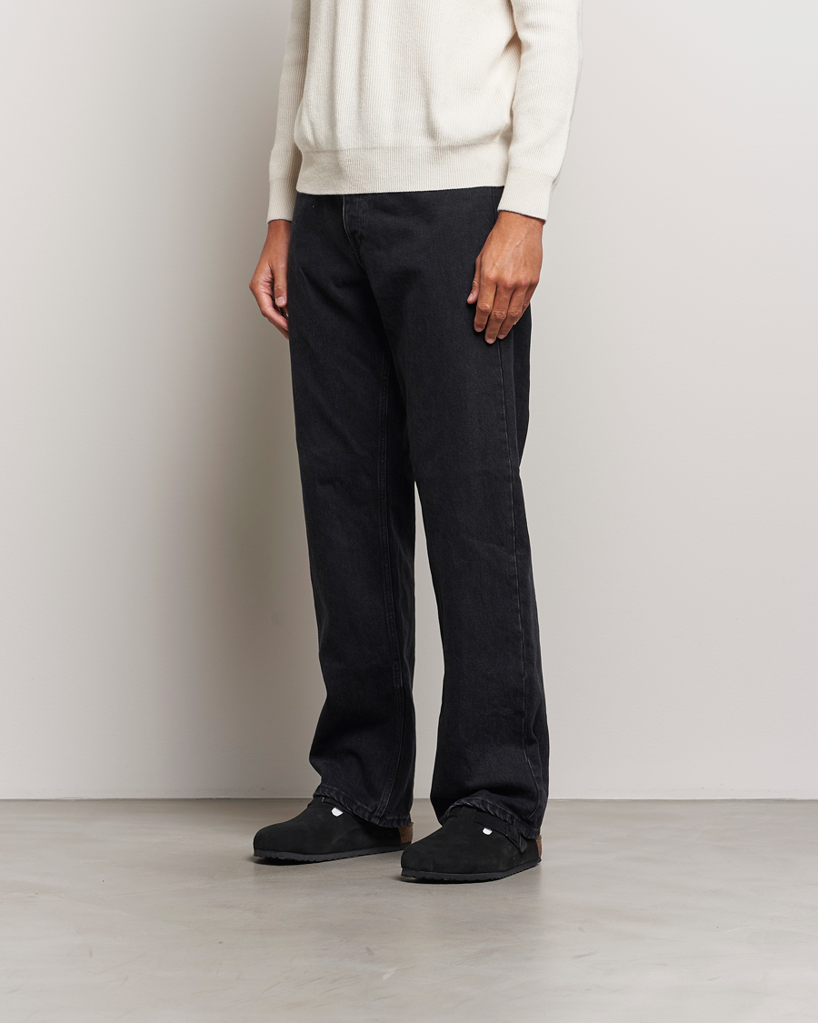 Homme | Sandales Et Mules | BIRKENSTOCK | Boston Soft Footbed Black Suede