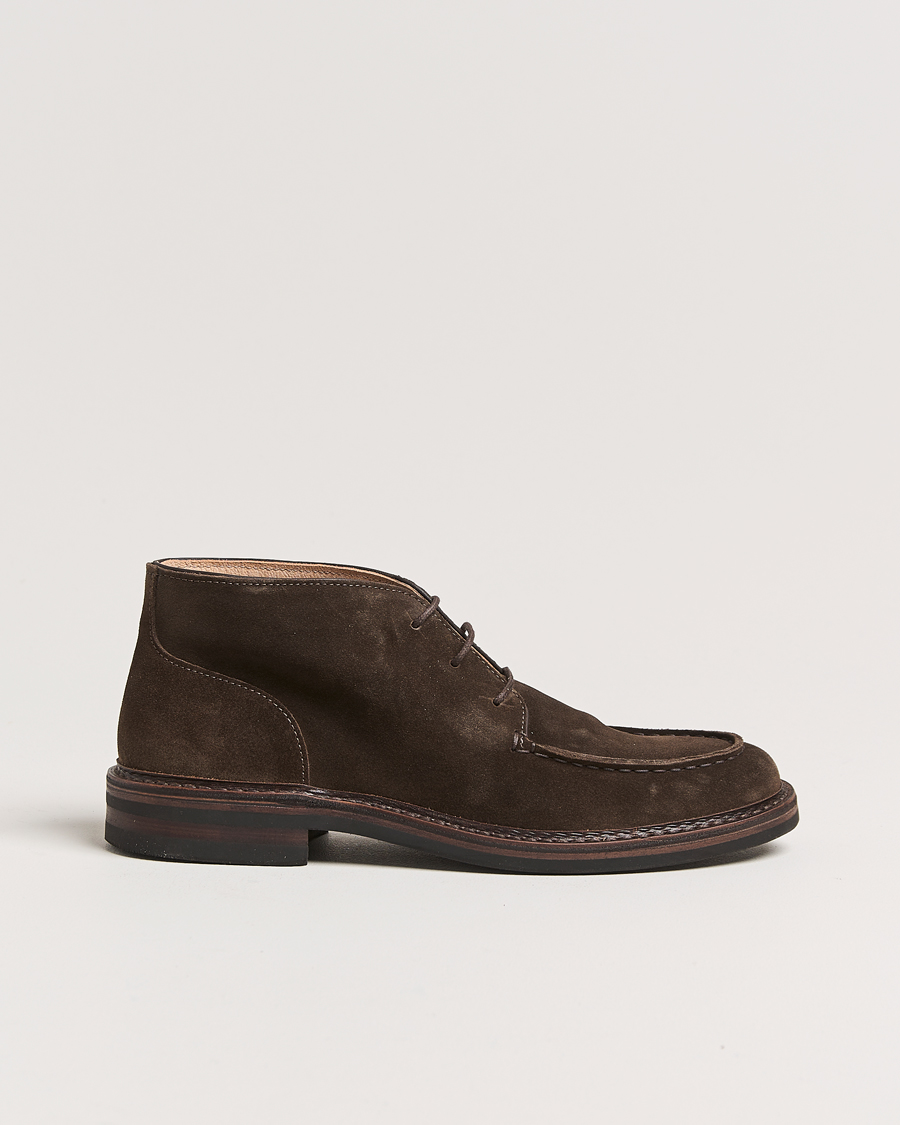 Homme | Astorflex Dukeflex Dainite Chukka Boot Dark Brown Suede | Astorflex | Dukeflex Dainite Chukka Boot Dark Brown Suede