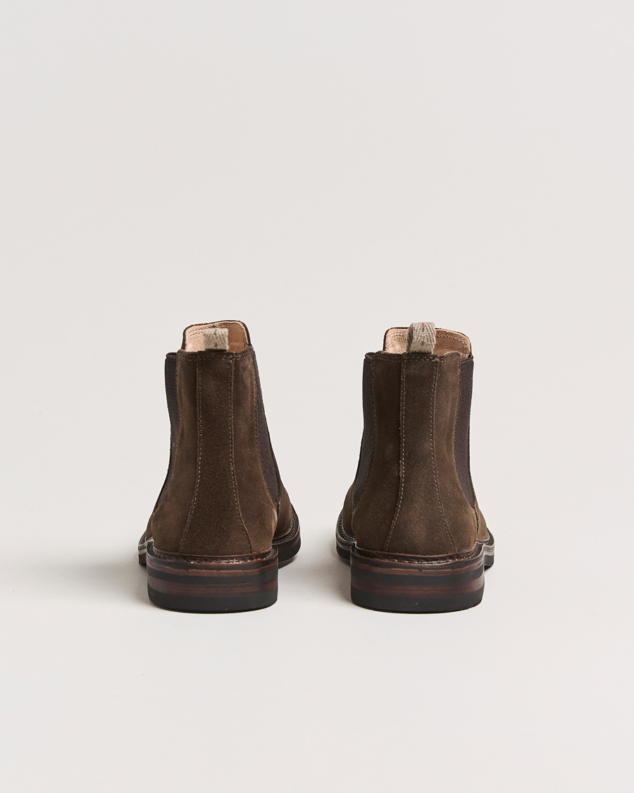 Homme | Astorflex Bitflex Dainite Chelsea Boot Dark Brown Suede | Astorflex | Bitflex Dainite Chelsea Boot Dark Brown Suede