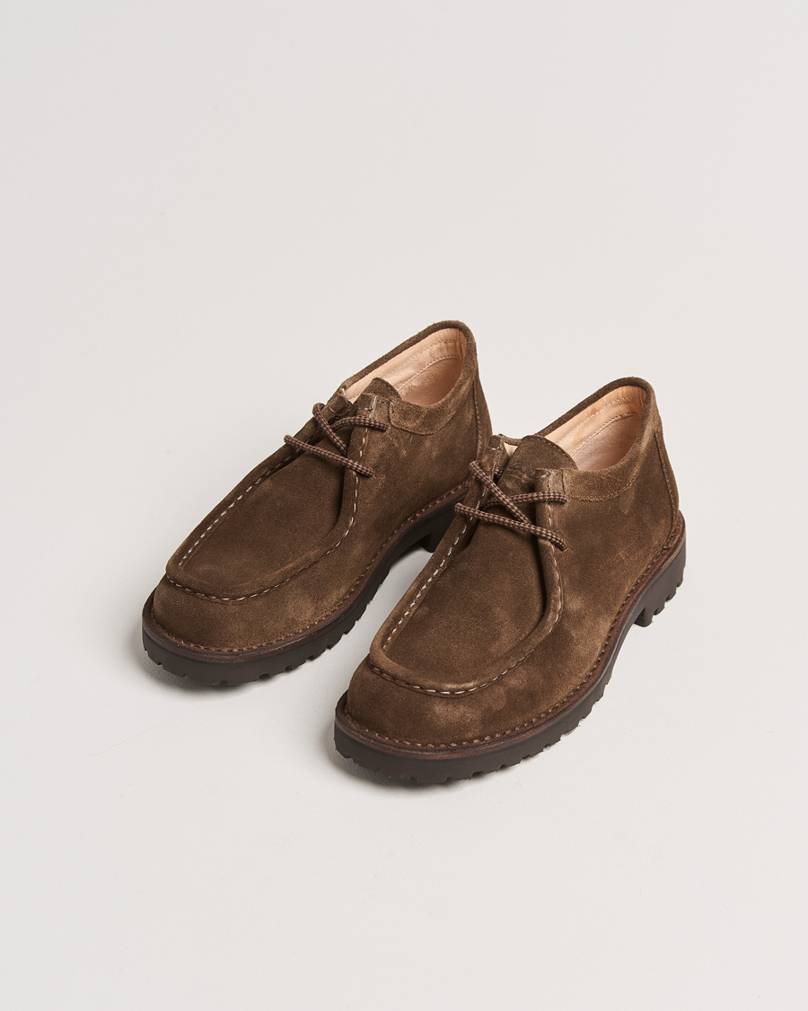 Homme | Astorflex Beenflex Rubber Sole Shoe Dark Khaki Suede | Astorflex | Beenflex Rubber Sole Shoe Dark Khaki Suede