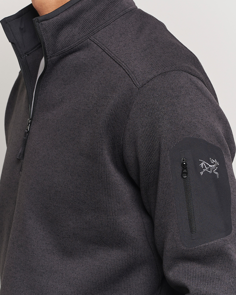 Homme | Pulls Et Tricots | Arc'teryx | Covert Half Zip Black Heather