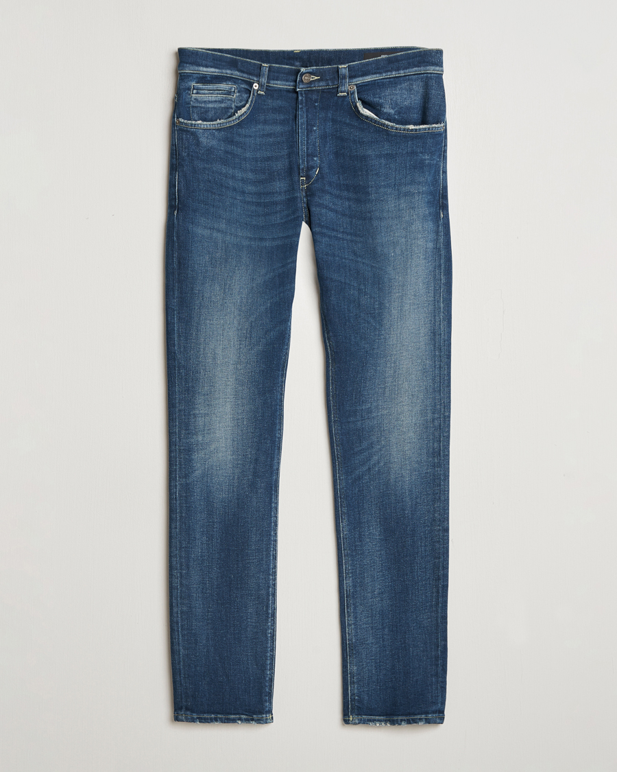 Heren | Jeans | Dondup | George Jeans Medium Blue