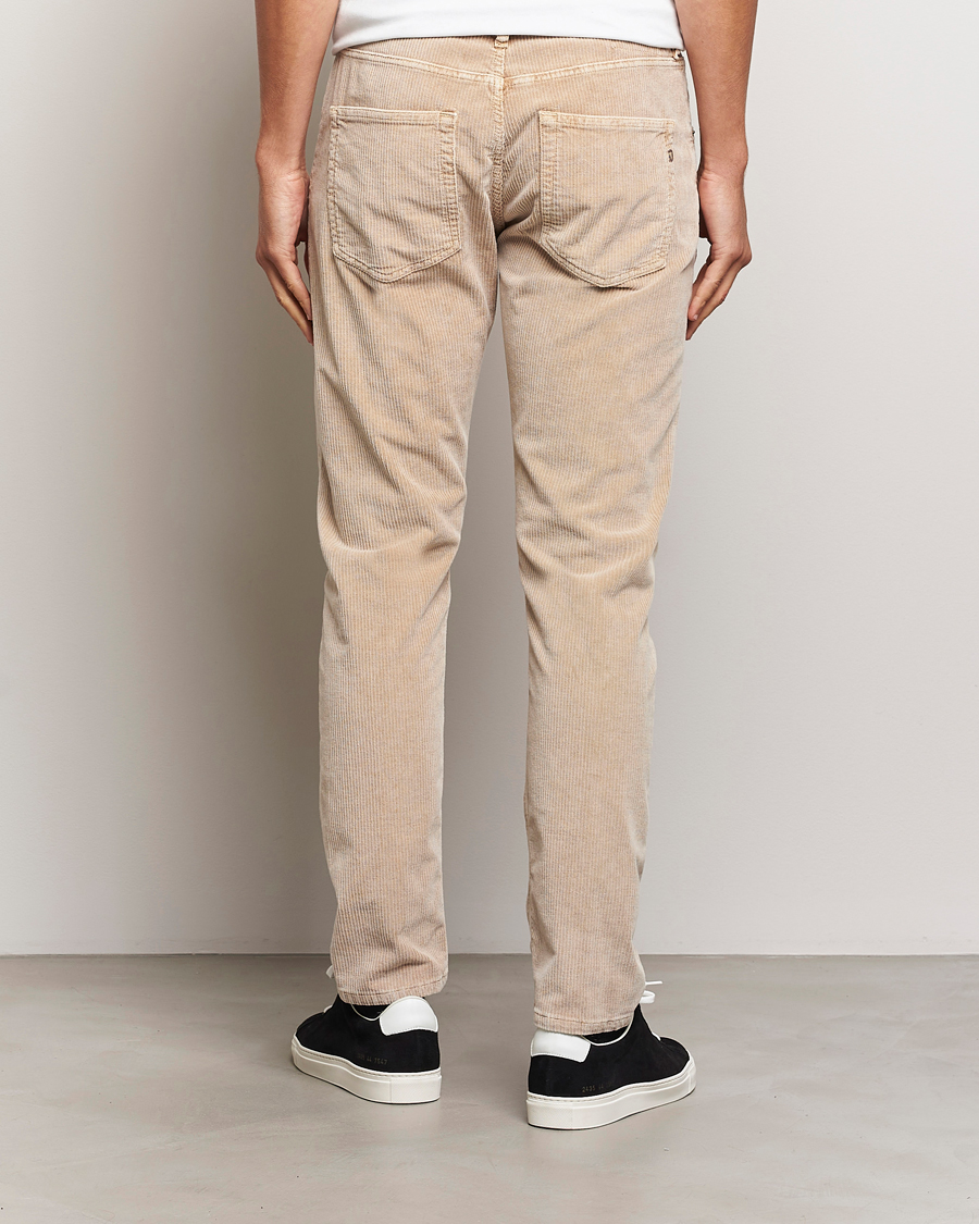 Heren | Broeken | Dondup | Icon Corduroy Trousers Light Beige