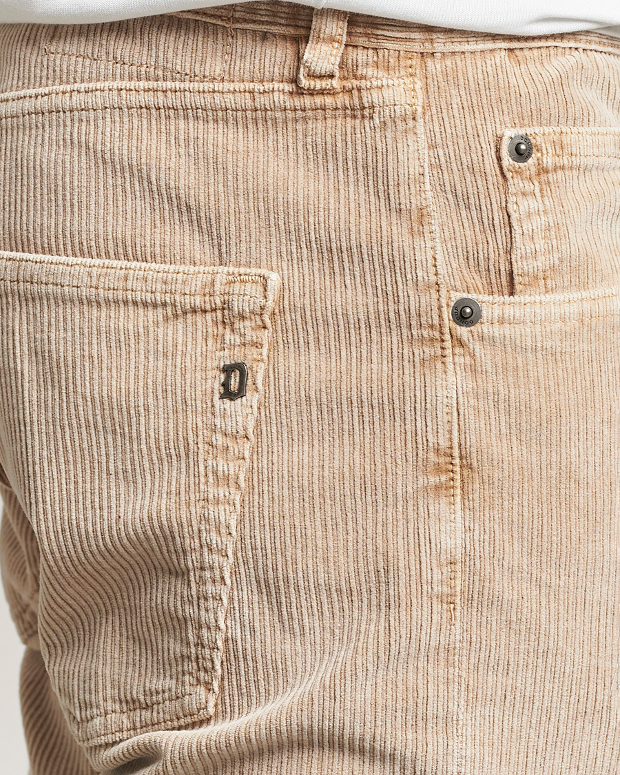 Heren | Broeken | Dondup | Icon Corduroy Trousers Light Beige