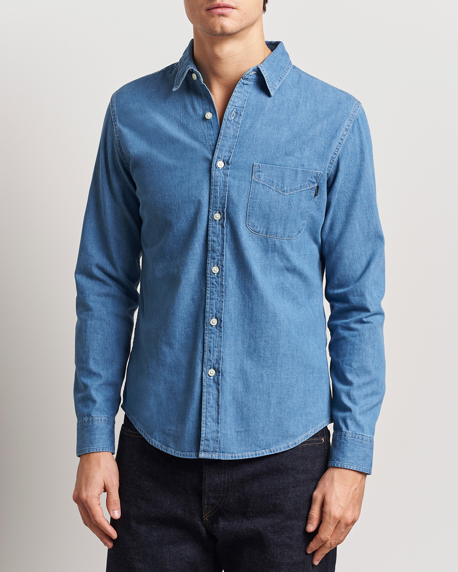 Heren | Overhemden | Dockers | Original Slim Denim Shirt Draft