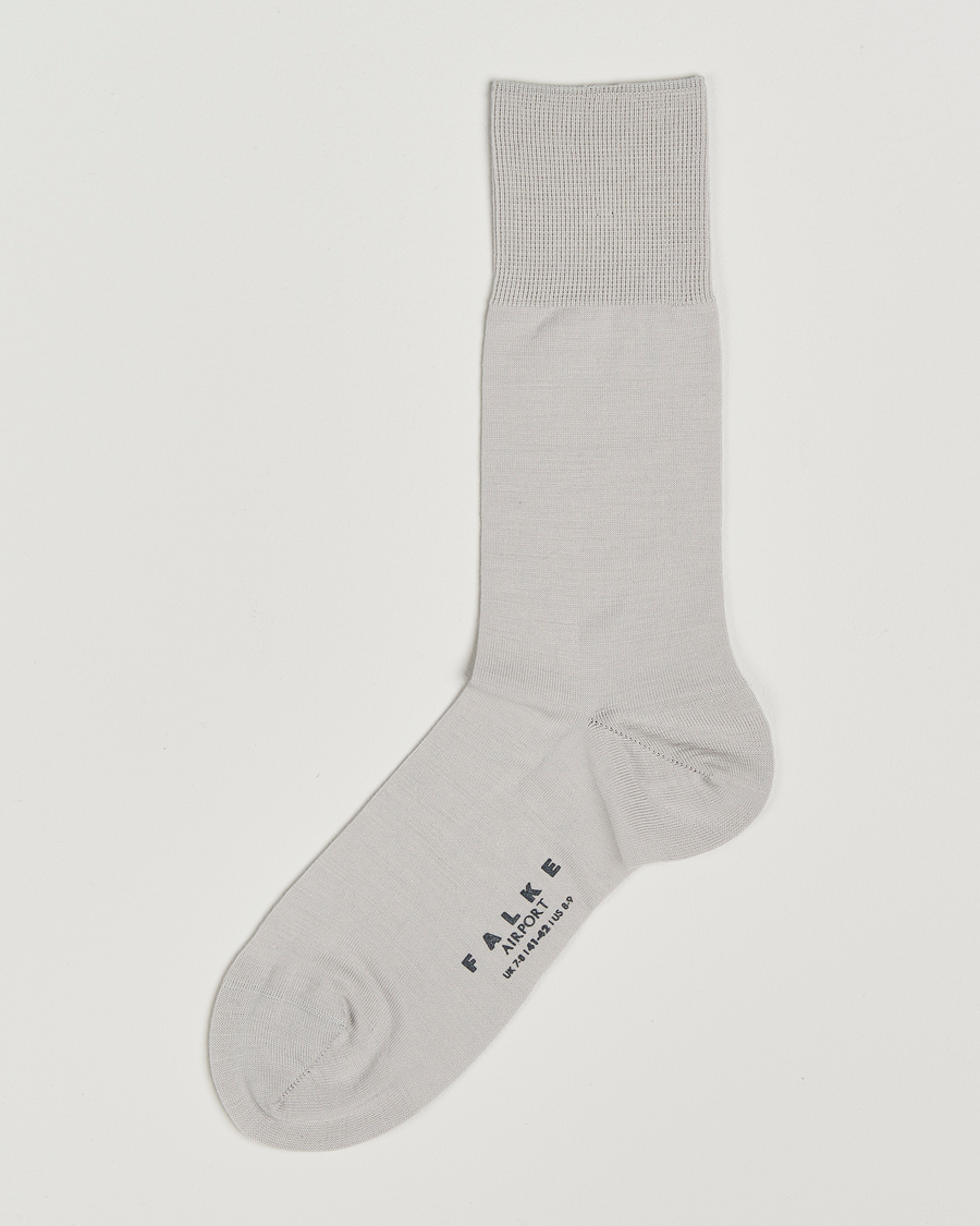 Heren | Ondergoed | Falke | Airport Socks Arctic Grey
