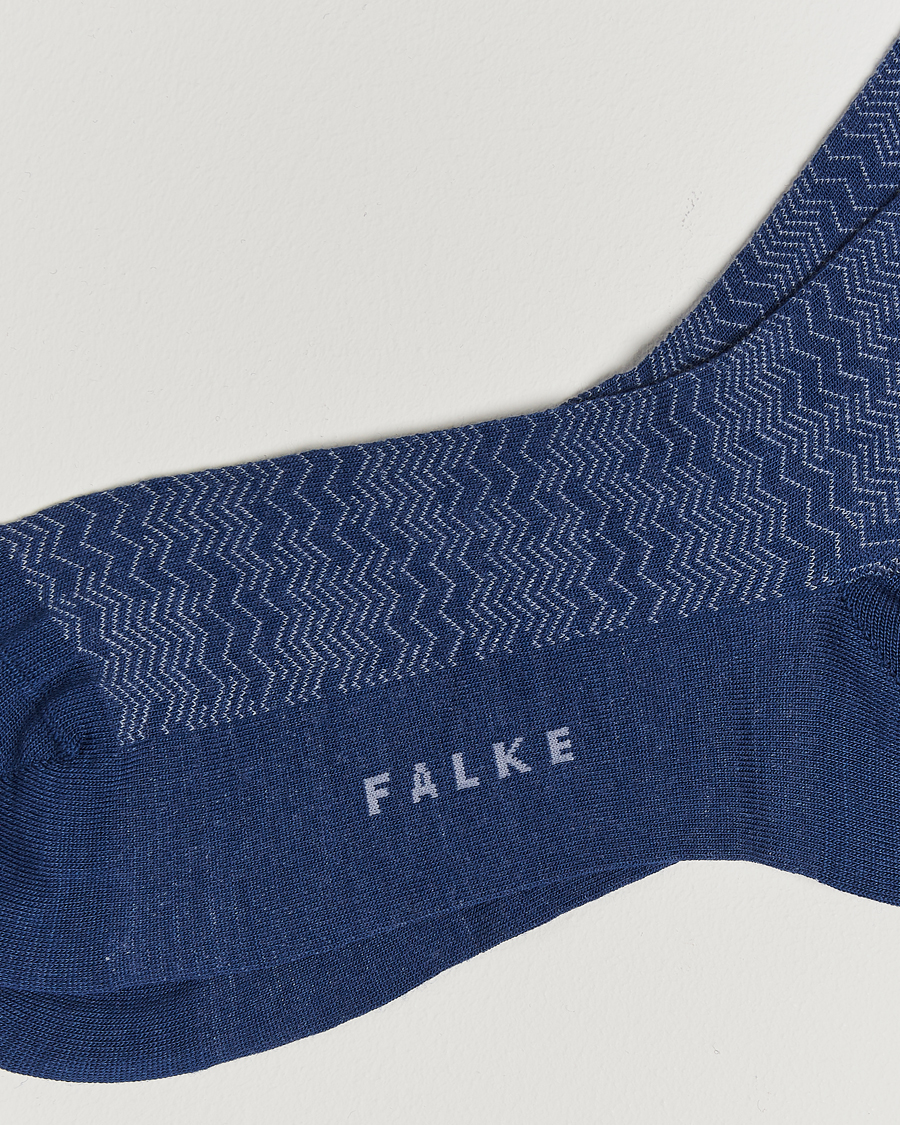 Heren | Ondergoed | Falke | Mighty Nest Wool/Cotton Socks Royal Blue