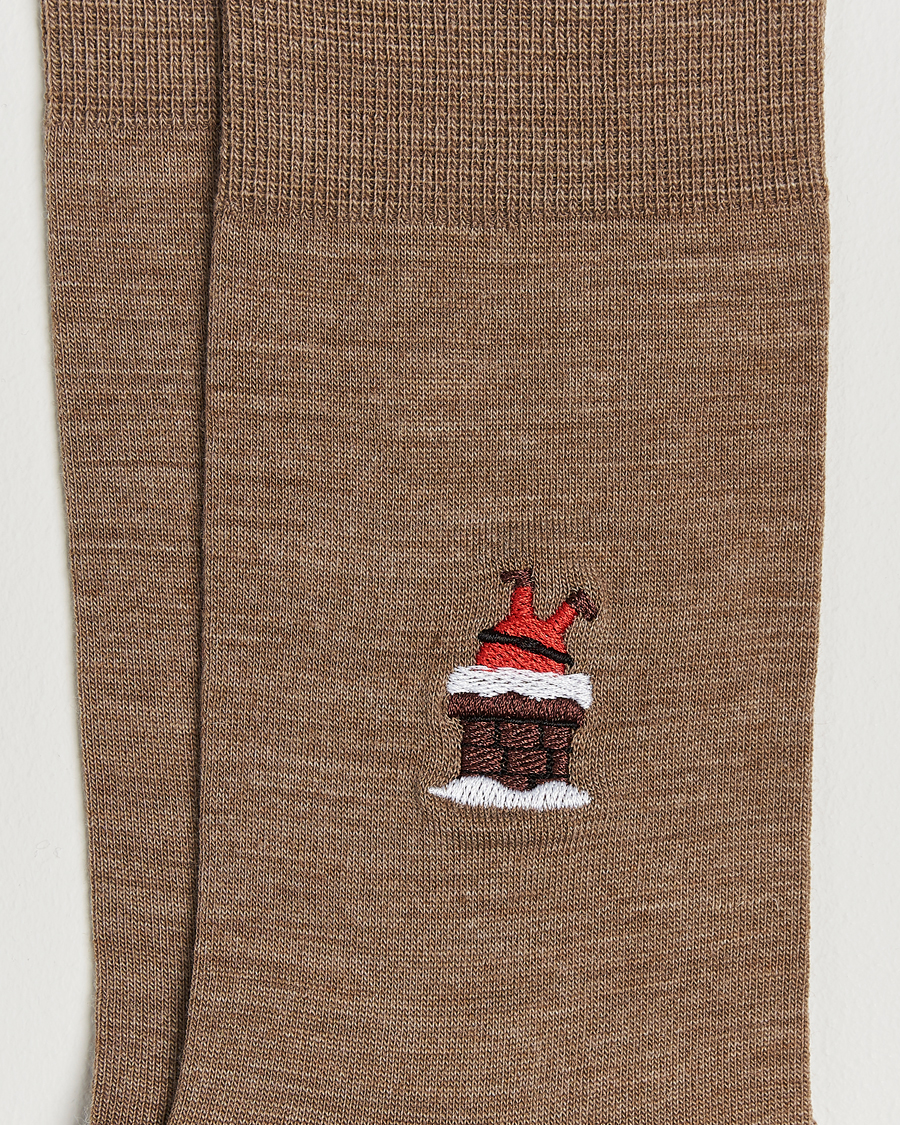 Homme | Sous-Vêtements Et Chaussettes | Falke | Airport Santa Socks Nutmeg Melange