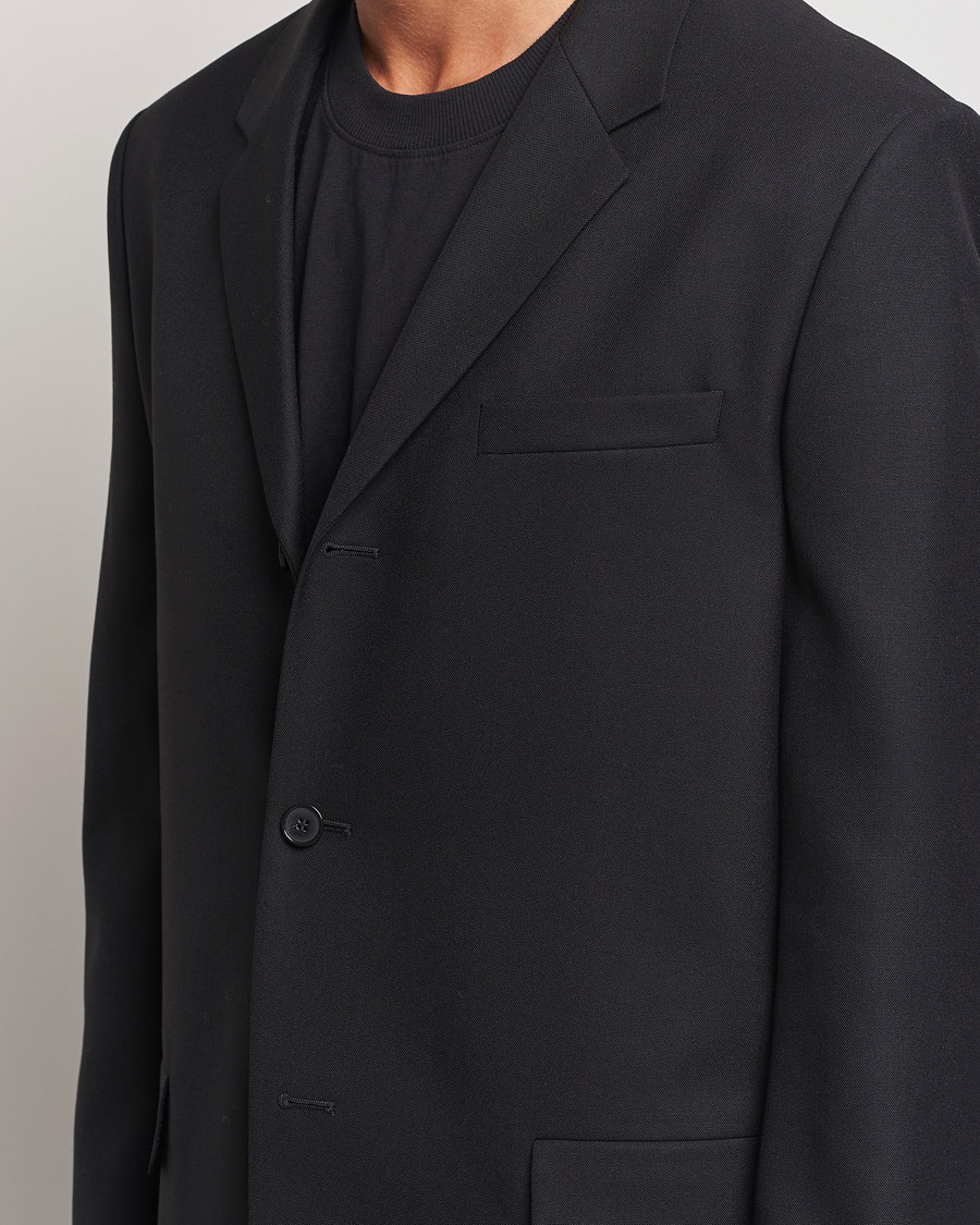 Heren | Blazers | Filippa K | Wool Blend Blazer Black
