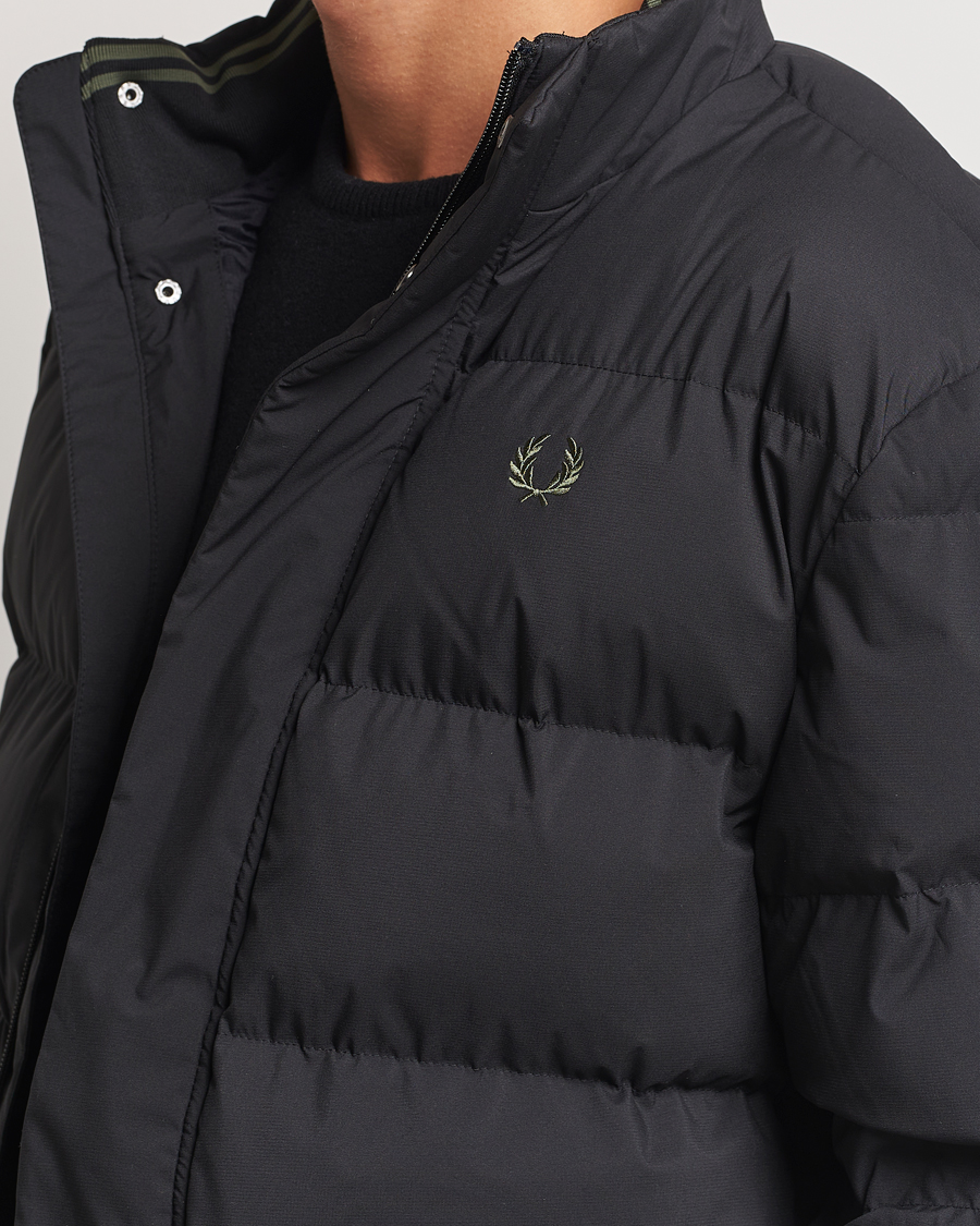 Heren | Jassen | Fred Perry | Padded Pocket Down Jacket Black