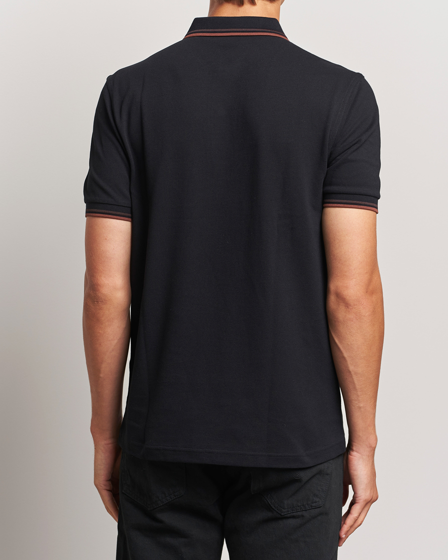 Homme | Polos | Fred Perry | Twin Tipped Shirt Black
