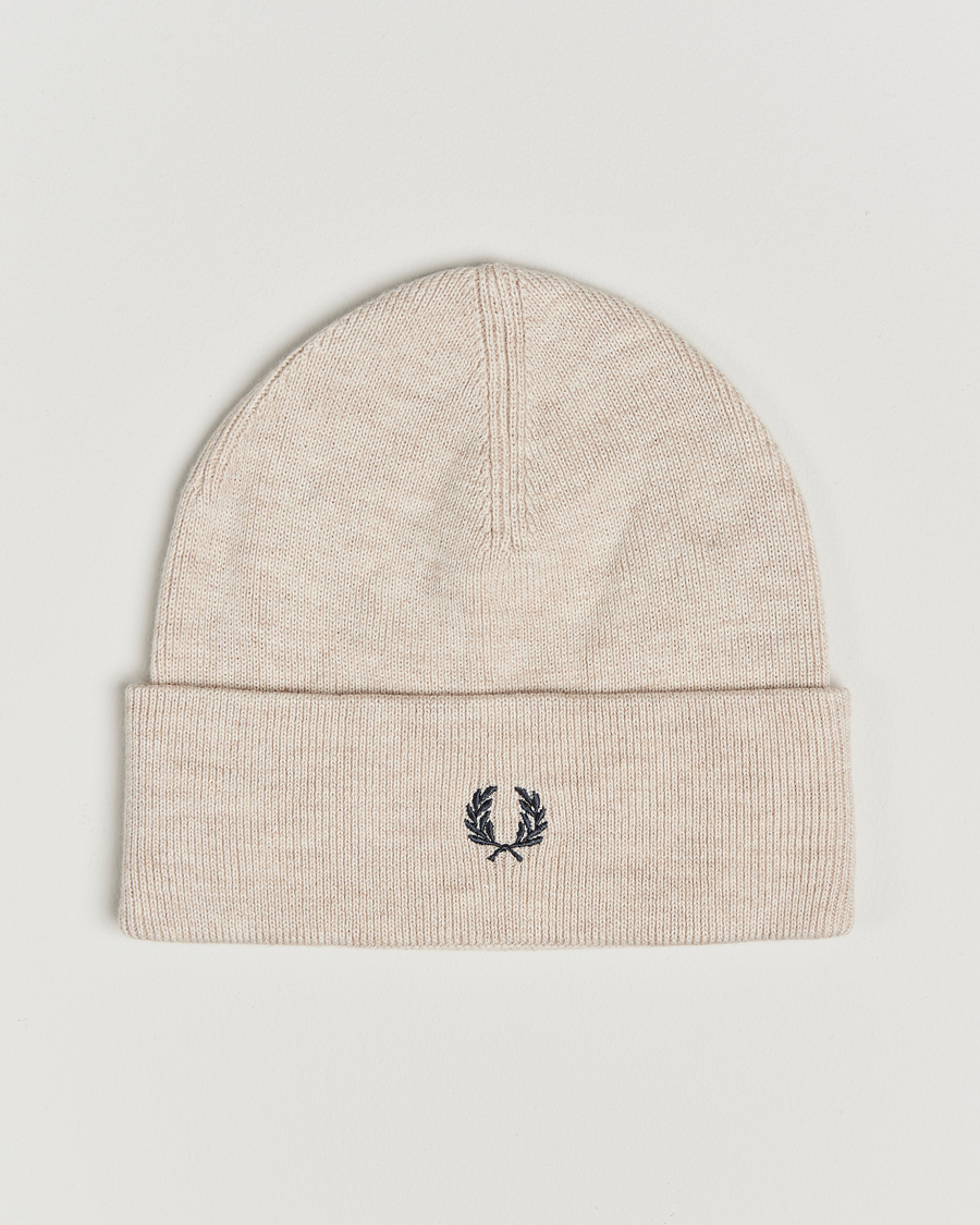 Homme | Fred Perry Merino Wool Beanie Porriged Marl | Fred Perry | Merino Wool Beanie Porriged Marl