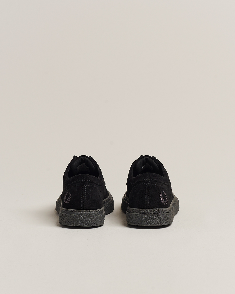 Homme | Derbies | Fred Perry | Dawson Low Suede Shoe Black