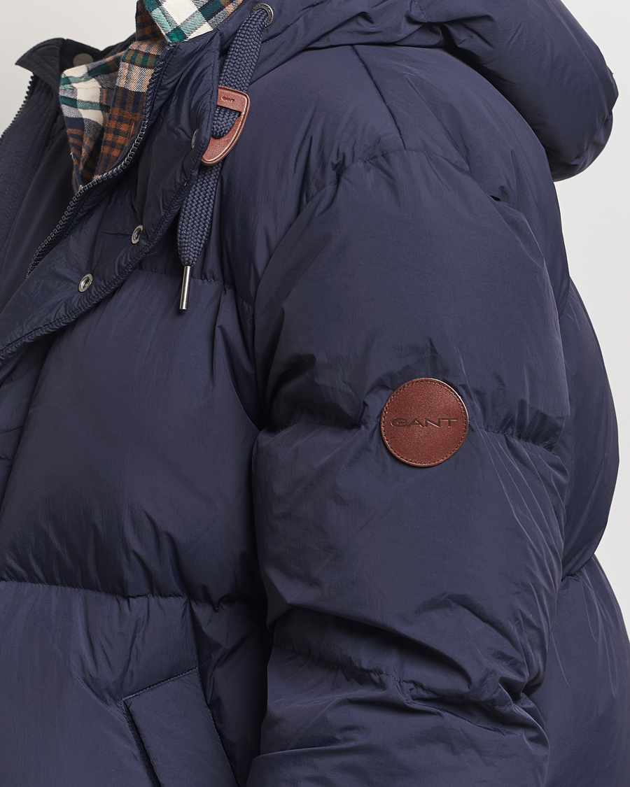 Homme | Manteaux Et Vestes | GANT | Expedition Down Puffer Evening Blue