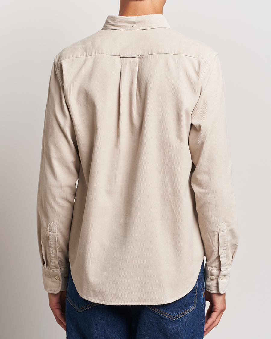 Homme | Chemises | Gant | Regular Fit Corduroy Shirt Putty