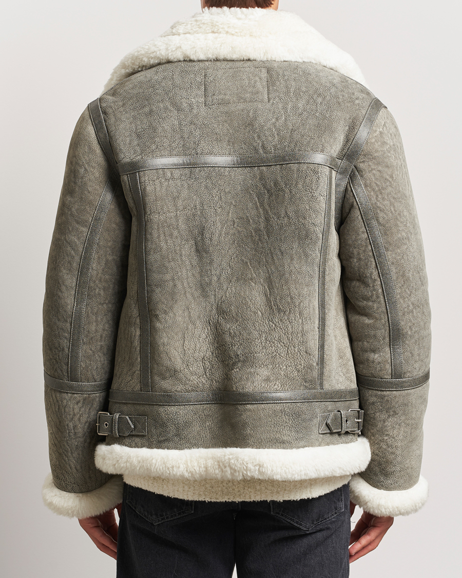 Heren | Jassen | GANT | Shearling Jacket Desert Brown