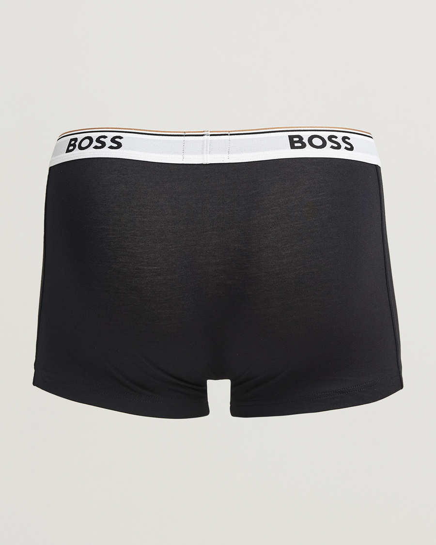 Heren | Ondergoed | BOSS BLACK | 3-Pack Trunk Black White