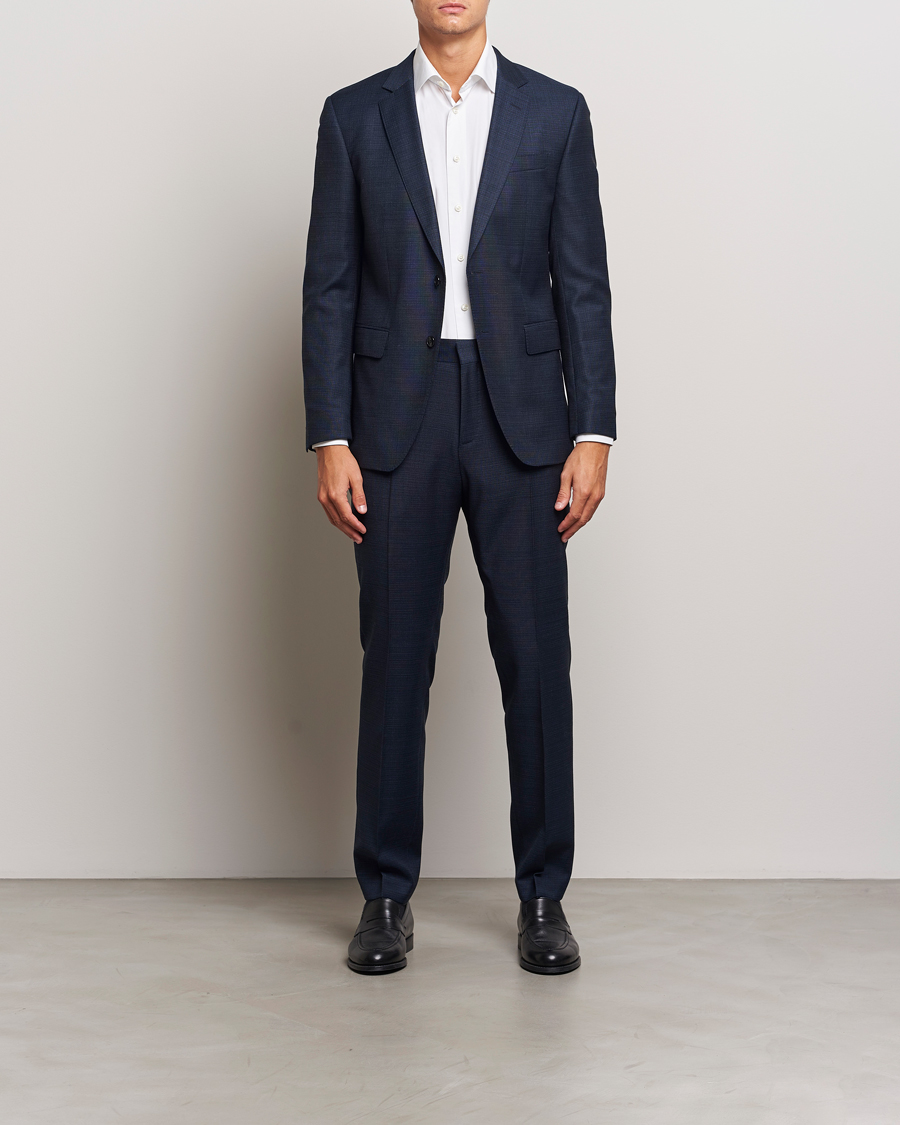 Homme | BOSS BLACK Huge Wool Suit Open Blue | BOSS BLACK | Huge Wool Suit Open Blue