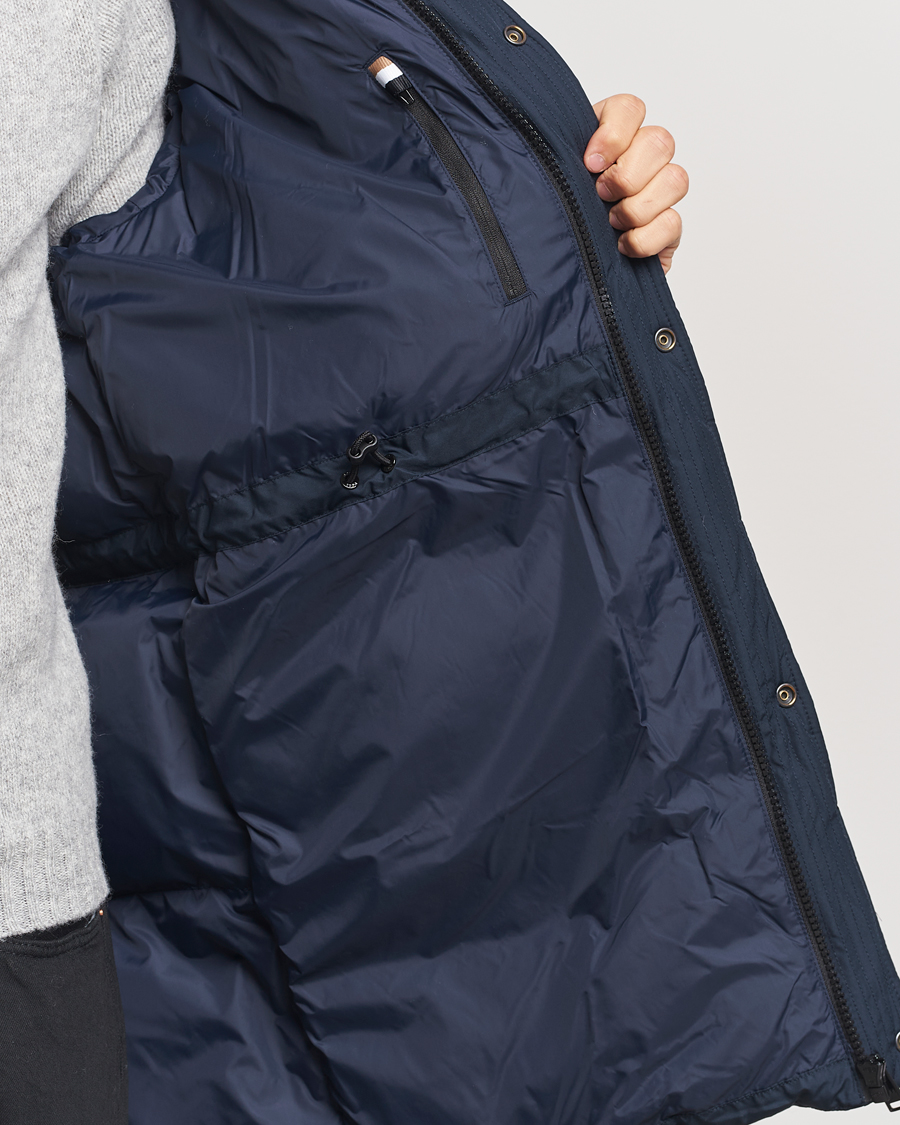 Homme | Manteaux Et Vestes | BOSS BLACK | Condolo Puffer Parka Dark Blue