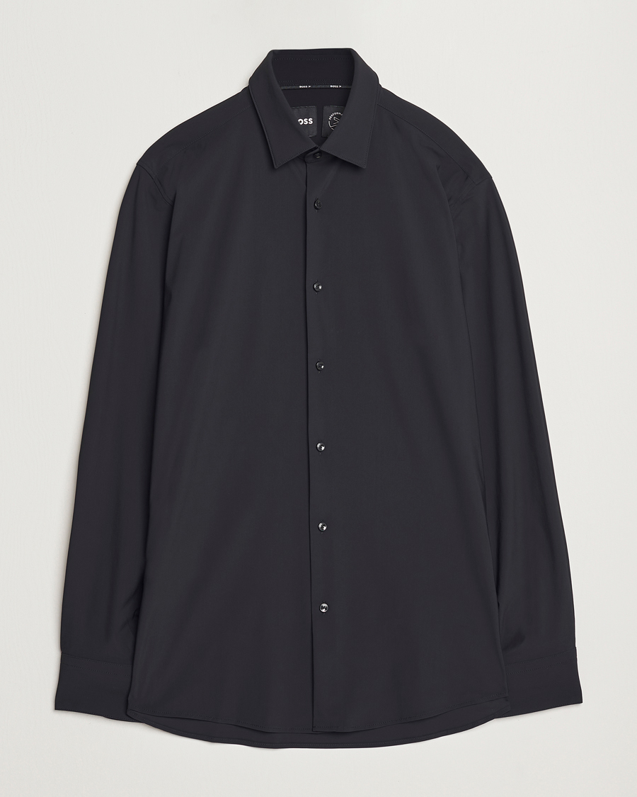 Homme | Chemises | BOSS BLACK | Hank 4-Way Stretch Shirt Black