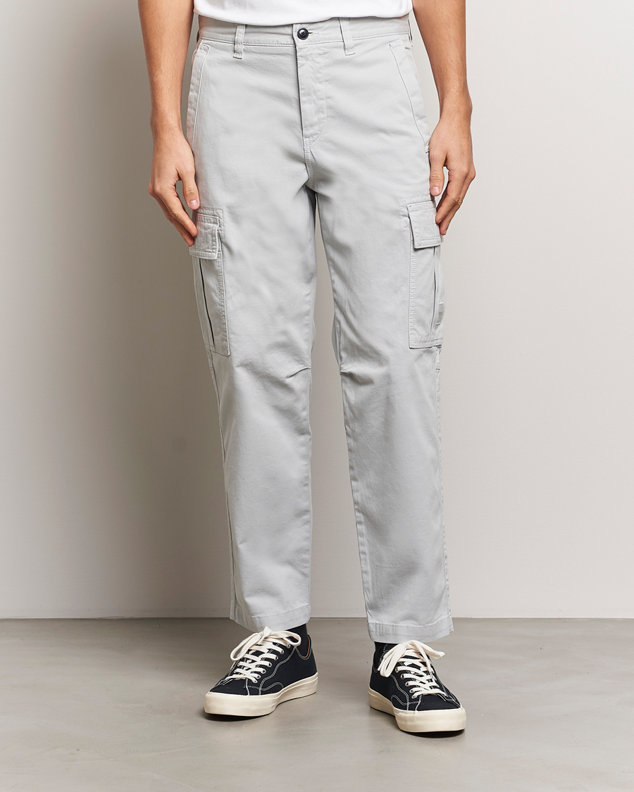 Homme | Pantalons | BOSS ORANGE | Sisla Cargo Pants Light Grey