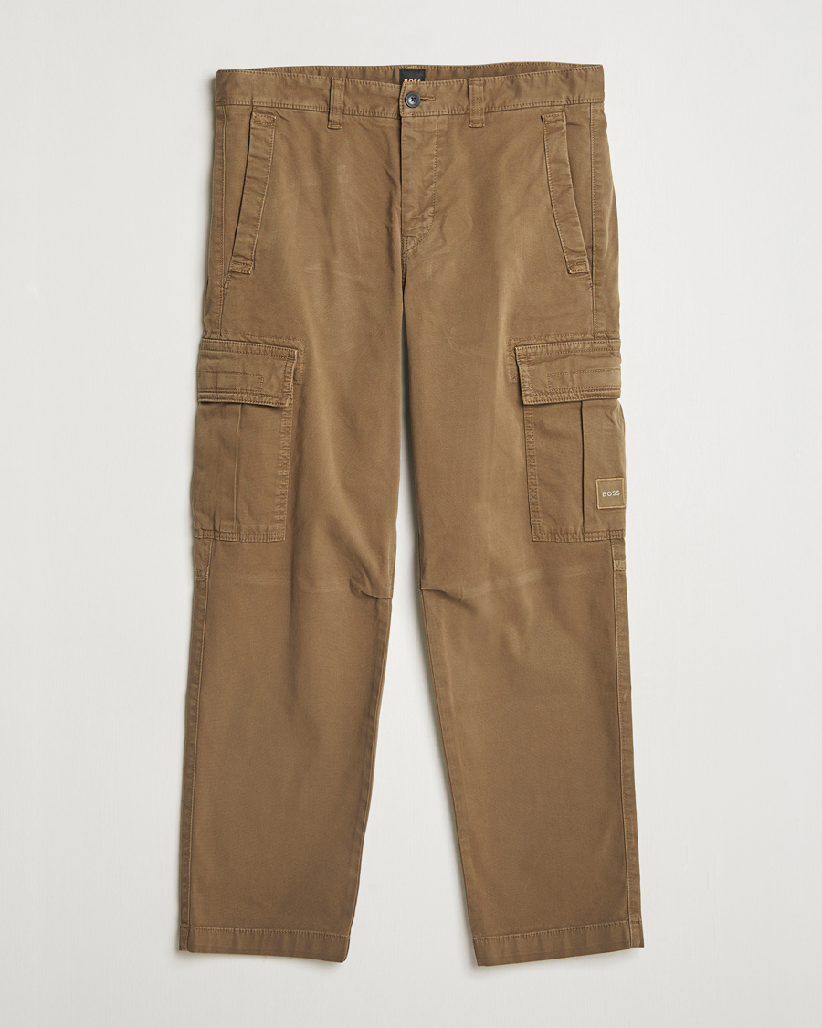 Heren | Broeken | BOSS ORANGE | Sisla Cargo Pants Open Green