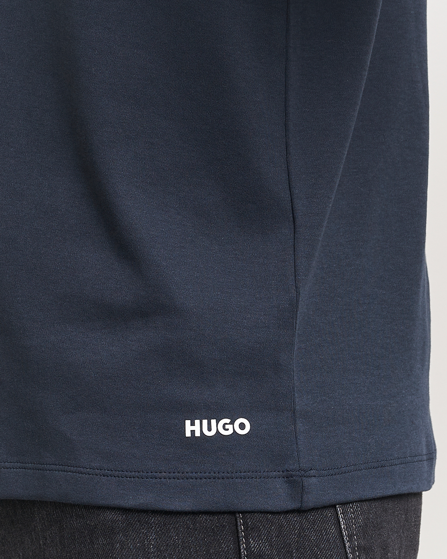 Heren | T-shirts | HUGO | Dozy Crew Neck T-Shirt Dark Blue