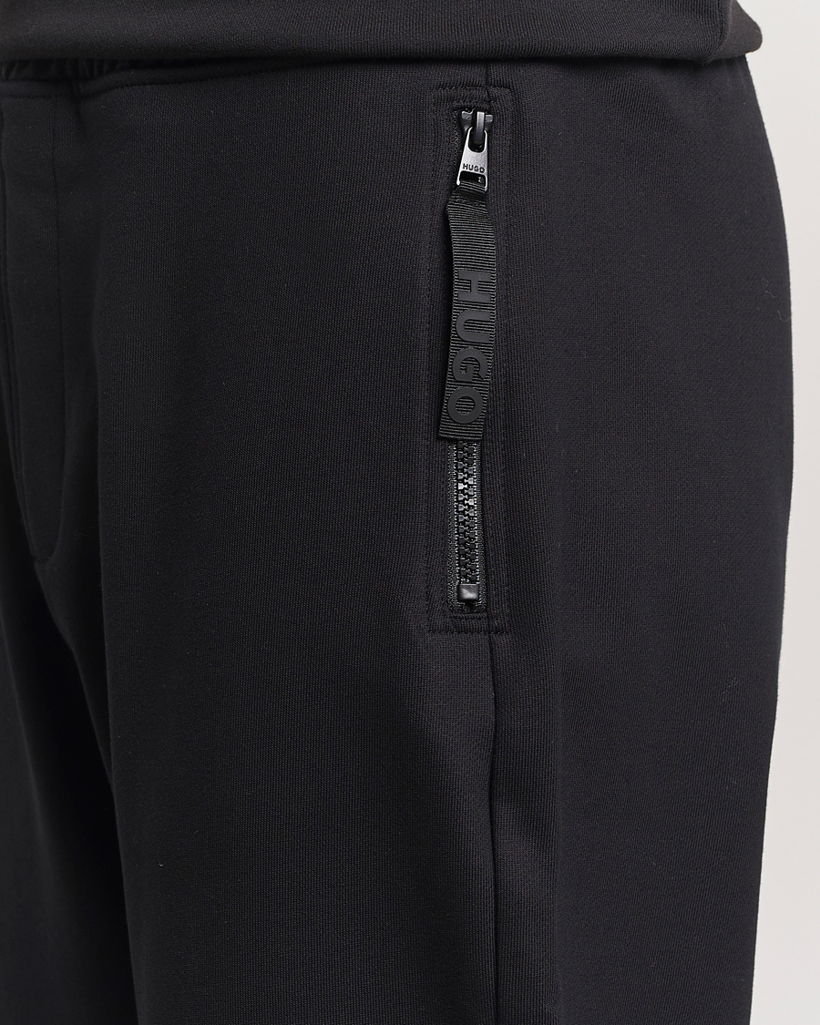 Heren | Broeken | HUGO | Detechtros Sweatpants Black