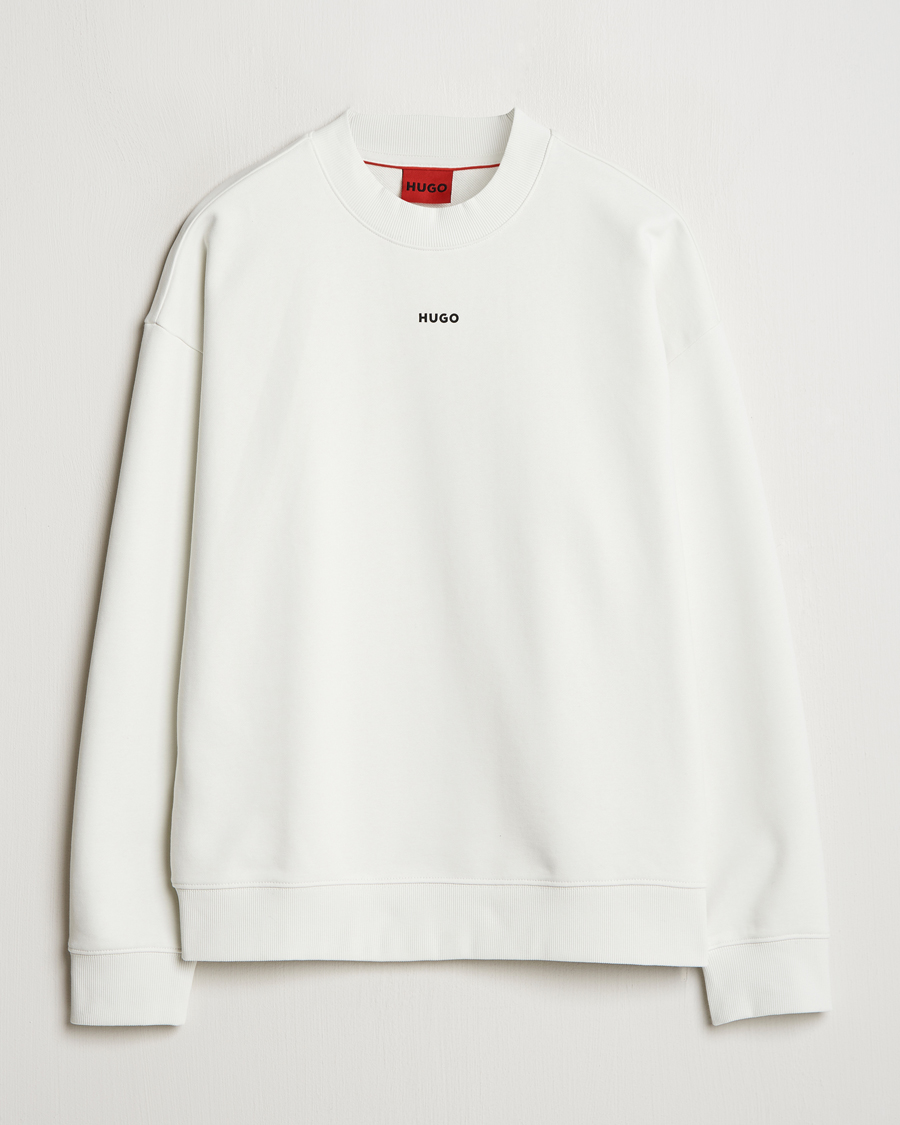 Heren | Truien | HUGO | Dapo Crew Neck Sweatshirt Off White