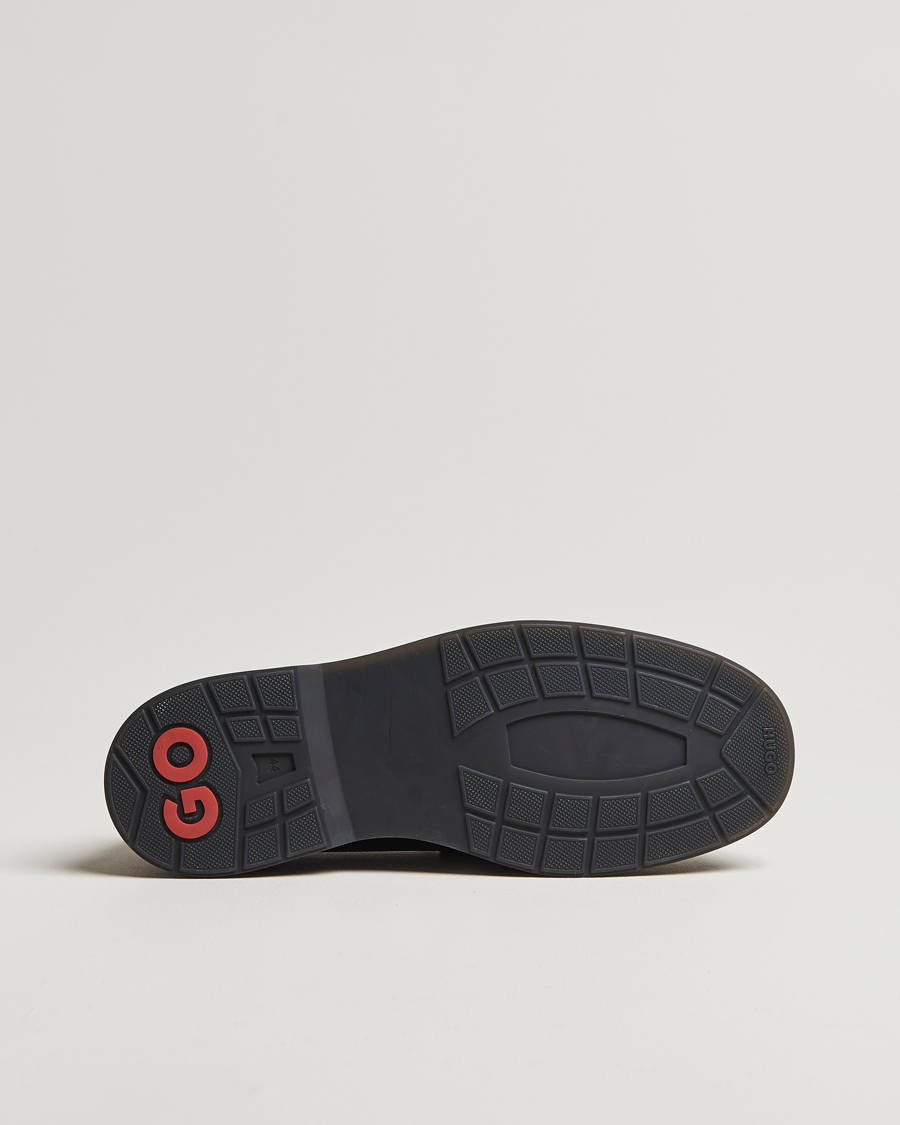 Heren | HUGO Chaol Leather Loafer Black | HUGO | Chaol Leather Loafer Black